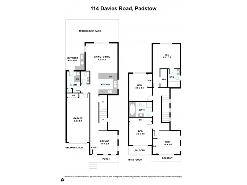 114 Davies Rd, Padstow NSW 2211 Floorplan