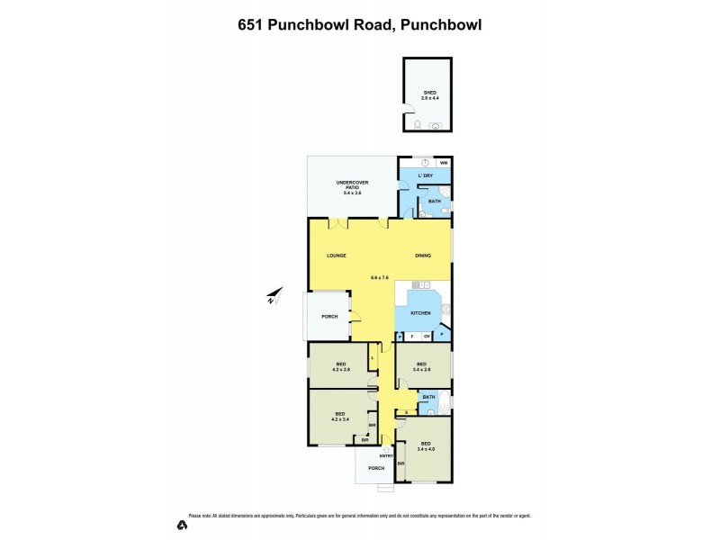 651 PUNCHBOWL ROAD, Punchbowl NSW 2196 Floorplan