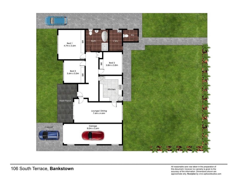 106 South Terrace, Bankstown NSW 2200 Floorplan