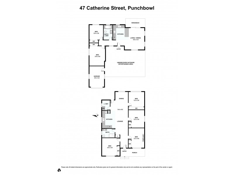 47 Catherine Street, Punchbowl NSW 2196 Floorplan