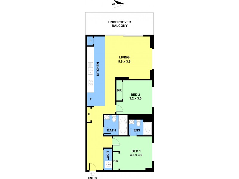 Apartment 107/17-19 Rookwood Road, Yagoona NSW 2199 Floorplan