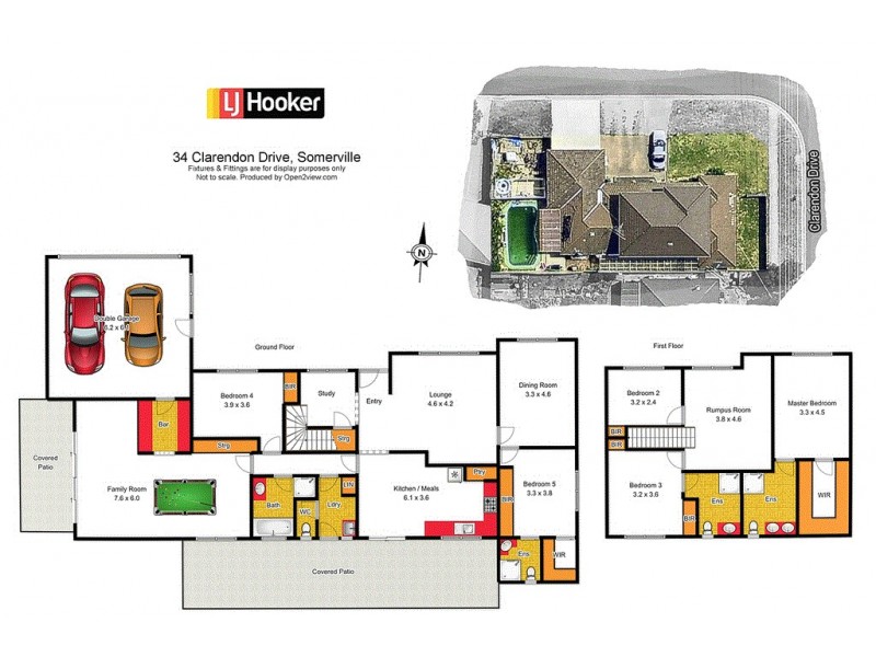 34 Clarendon Drive, Somerville VIC 3912 Floorplan