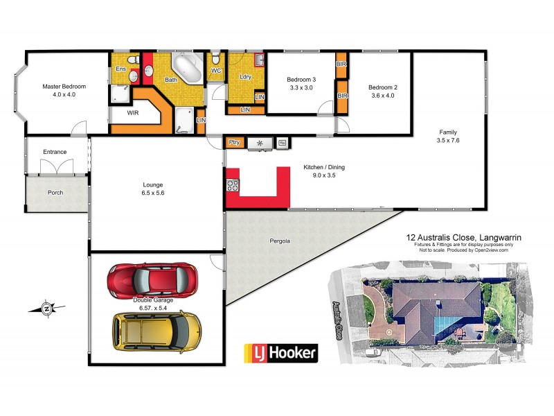 12 Australis Close, Langwarrin VIC 3910 Floorplan