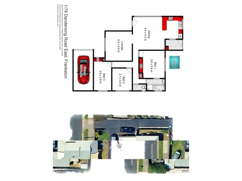 1/79 Dandenong Road East, Frankston VIC 3199 Floorplan
