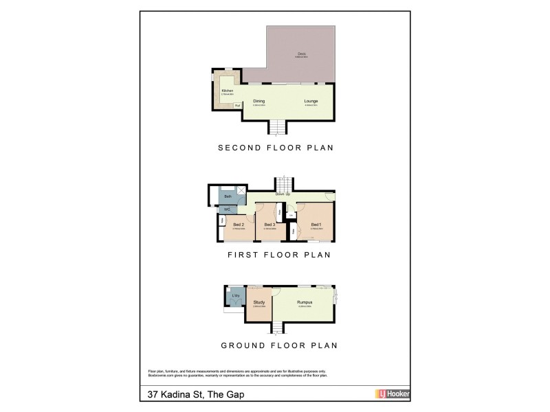 37 Kadina Street, The Gap QLD 4061 Floorplan