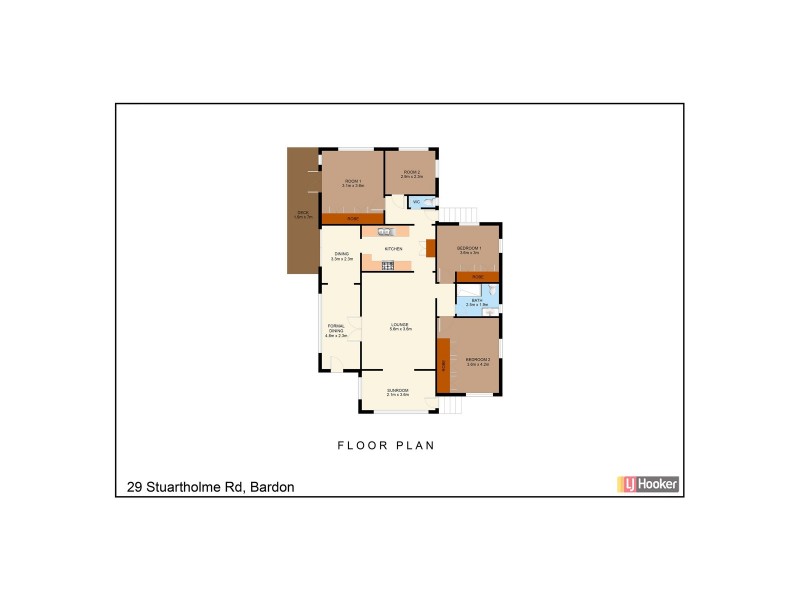 29 Stuartholme Road, Bardon QLD 4065 Floorplan