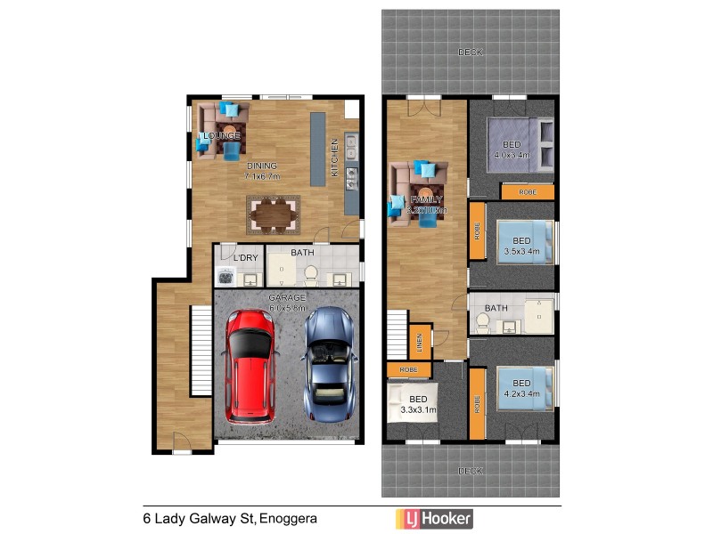 6 Lady Galway Street, Enoggera QLD 4051 Floorplan