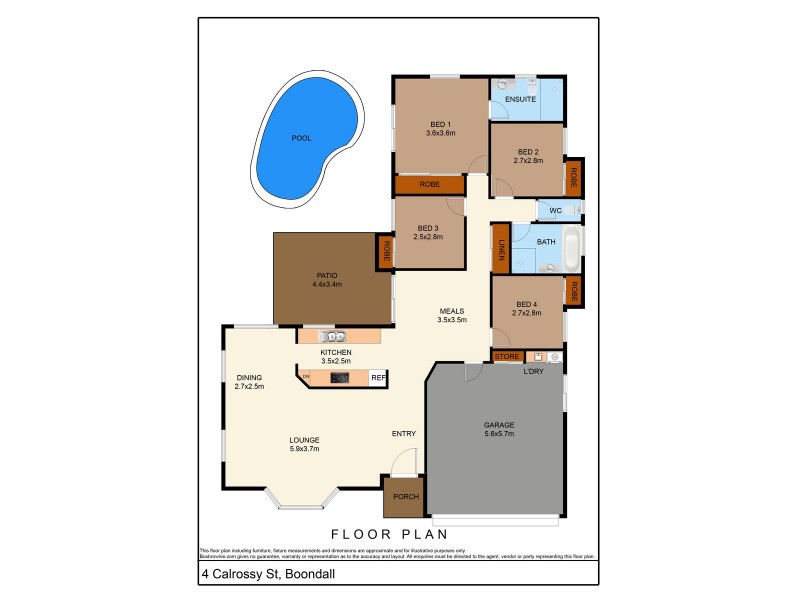 4 Calrossy Street, Boondall QLD 4034 Floorplan