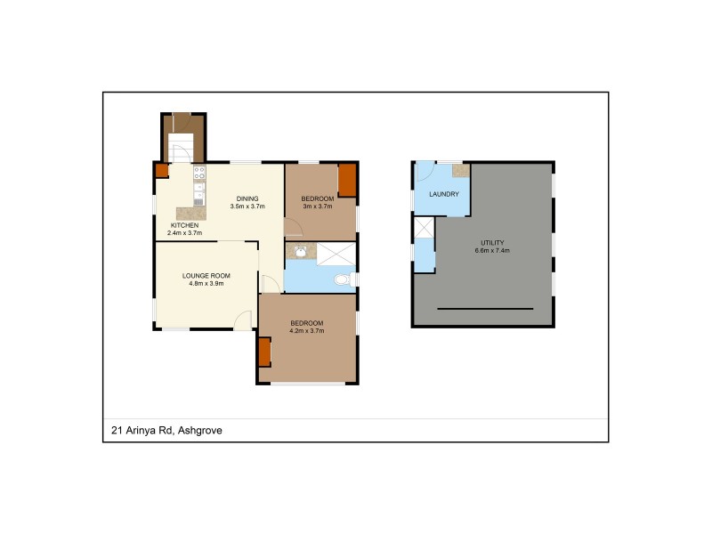 21 Arinya Road, Ashgrove QLD 4060 Floorplan