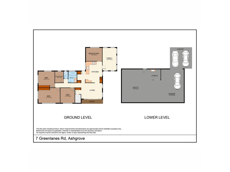 7 Greenlanes Road, Ashgrove QLD 4060 Floorplan