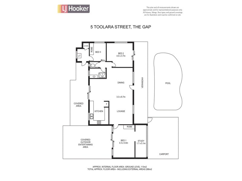 5 Toolara Street, The Gap QLD 4061 Floorplan