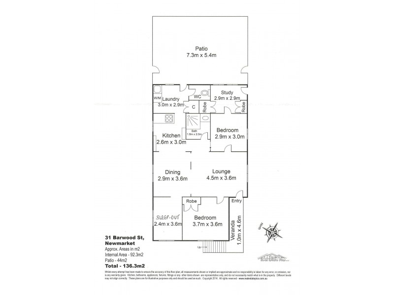 31 Barwood Street, Newmarket QLD 4051 Floorplan