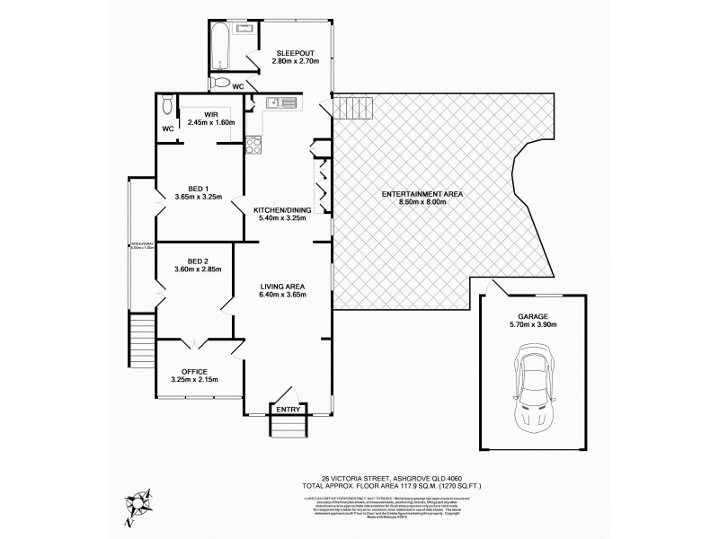 26 Victoria Street, Ashgrove QLD 4060 Floorplan