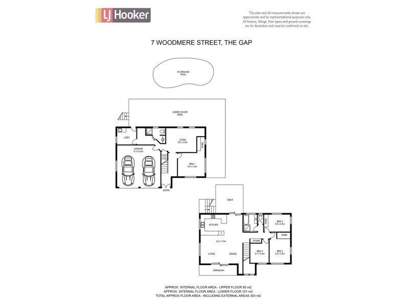 7 Woodmere Street, The Gap QLD 4061 Floorplan