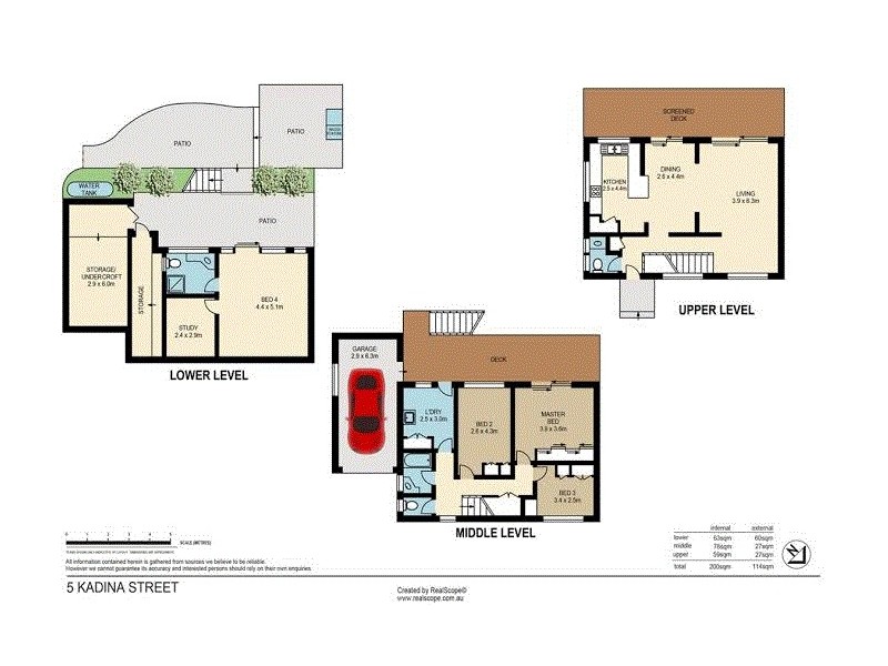5 Kadina Street, The Gap QLD 4061 Floorplan