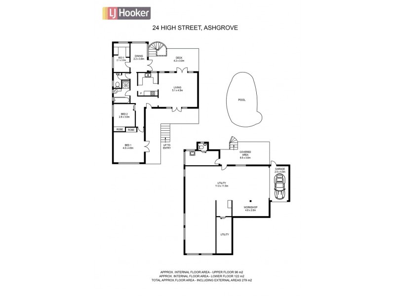 24 High Street, Ashgrove QLD 4060 Floorplan