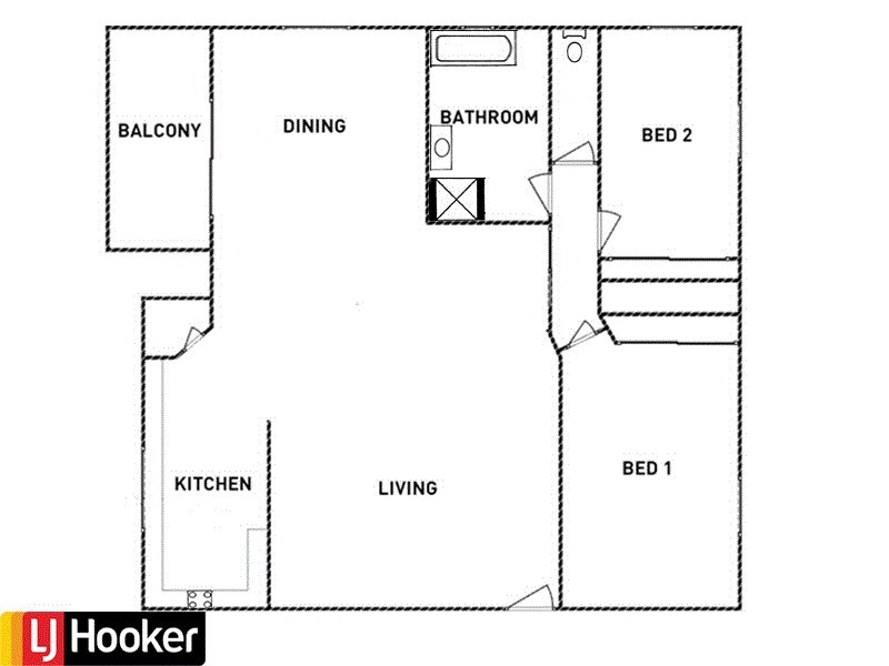 2/25 Ascog Terrace, Toowong QLD 4066 Floorplan