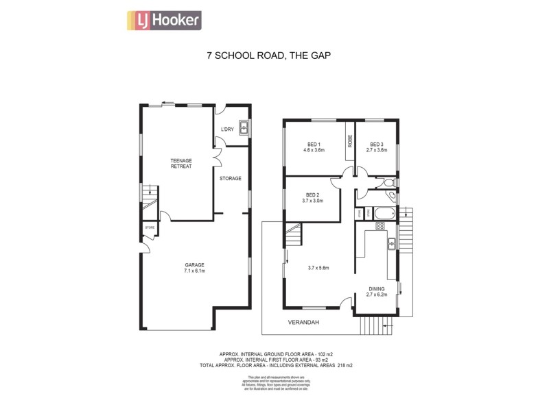 7 School Road, The Gap QLD 4061 Floorplan