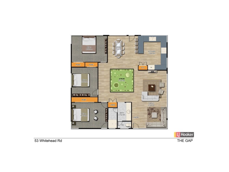53 Whitehead Road, The Gap QLD 4061 Floorplan