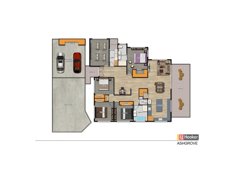 374 Waterworks Road, Ashgrove QLD 4060 Floorplan