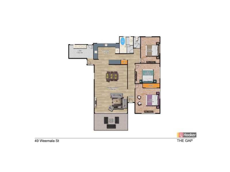 49 Weemala Street, The Gap QLD 4061 Floorplan