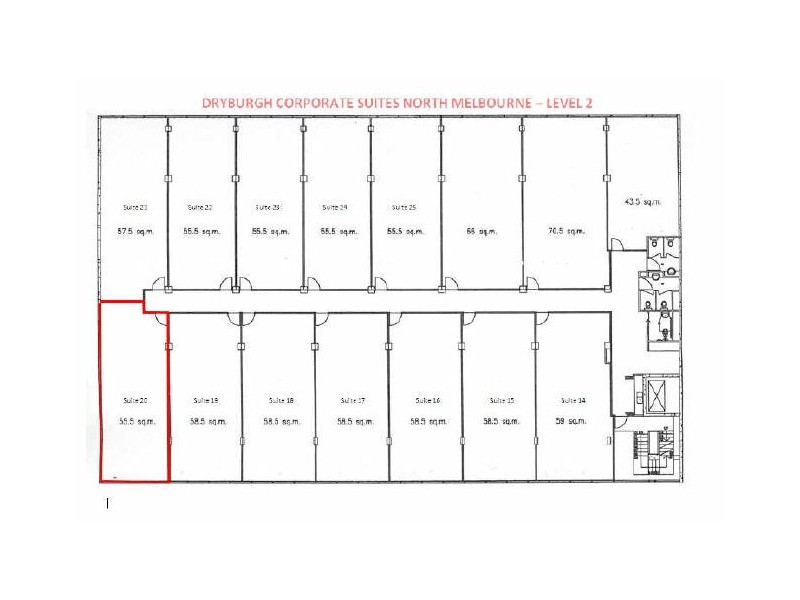 Suite 20/204-218 Dryburgh Street, North Melbourne VIC 3051