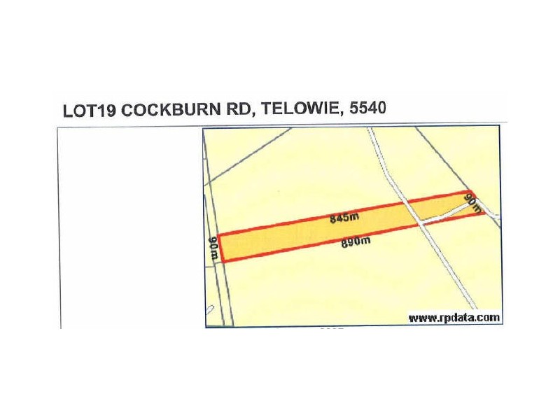Lot 19 Cockburn Road, Telowie SA 5540