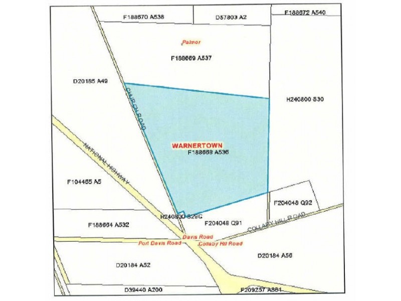 Lot 536 Church Road, Warnertown SA 5540