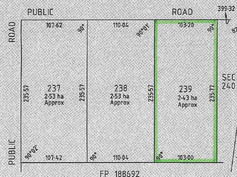 239/ Muster Drive, Napperby SA 5540