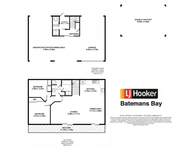 2 Lord Place, Batemans Bay North NSW 2536 Floorplan