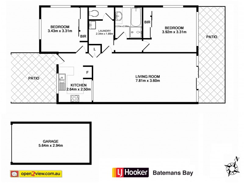 4/12 Parker Avenue, Surf Beach NSW 2536 Floorplan