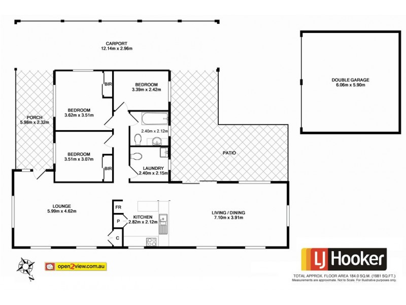 52 Edward Road, Batehaven NSW 2536 Floorplan
