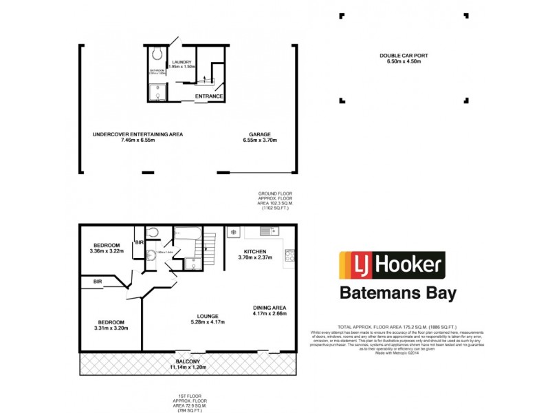 2 Lord Place, Batemans Bay North NSW 2536 Floorplan