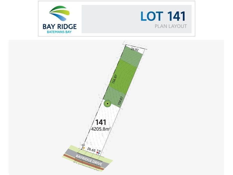 Lot 141 Bayridge Drive, Batemans Bay North NSW 2536