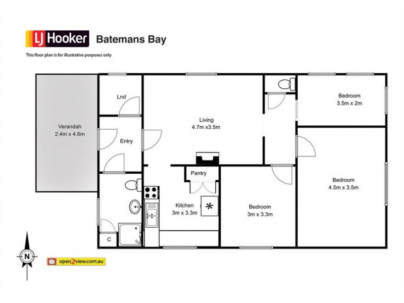 15 Bent Street, Batemans Bay NSW 2536 Floorplan