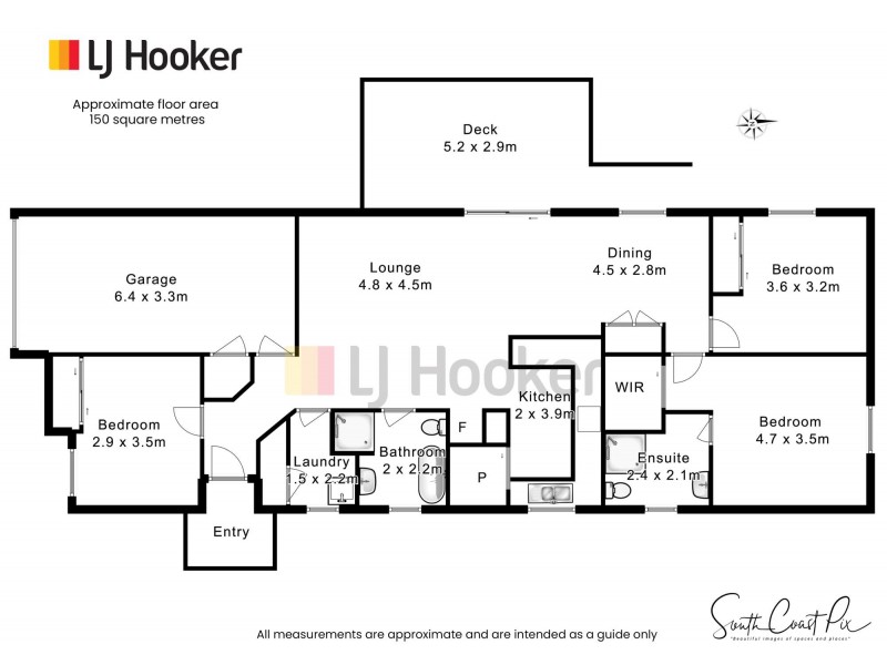 133 Litchfield Crescent, Long Beach NSW 2536 Floorplan