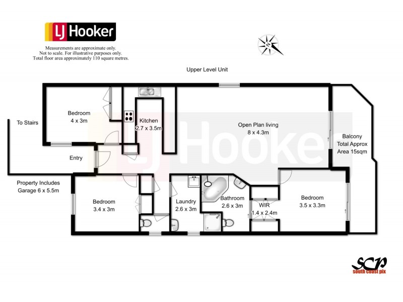 10/272 – 276 Beach Road, Batehaven NSW 2536 Floorplan
