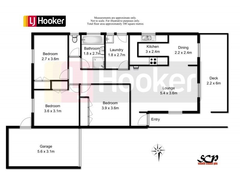 6 Binda Street, Malua Bay NSW 2536 Floorplan