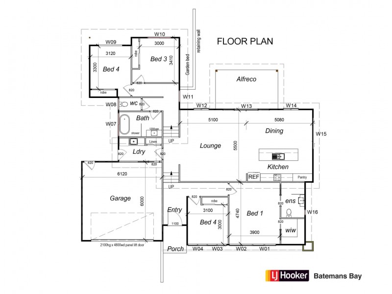 5 Bowerbird Place, Malua Bay NSW 2536 Floorplan