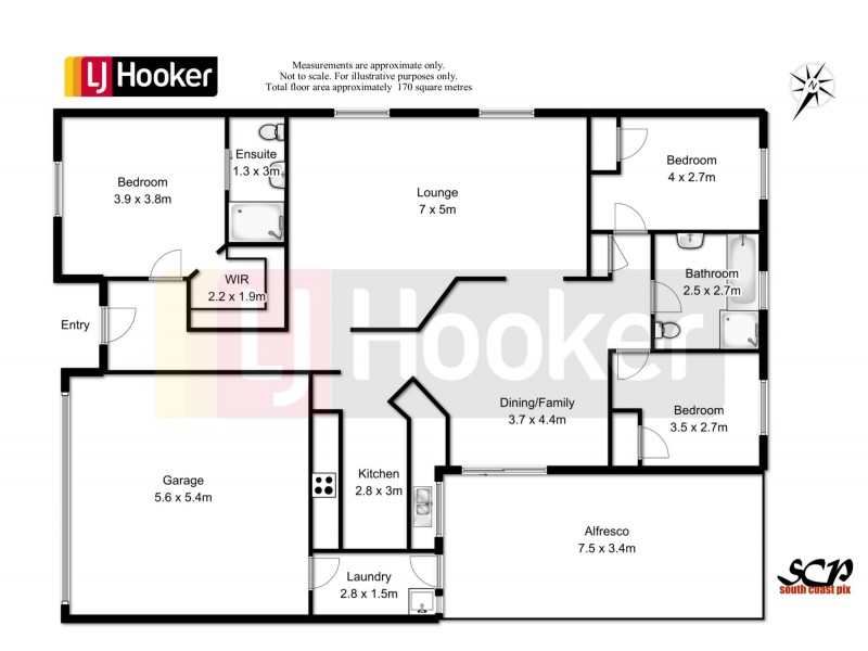 40 Courtenay Crescent, Long Beach NSW 2536 Floorplan
