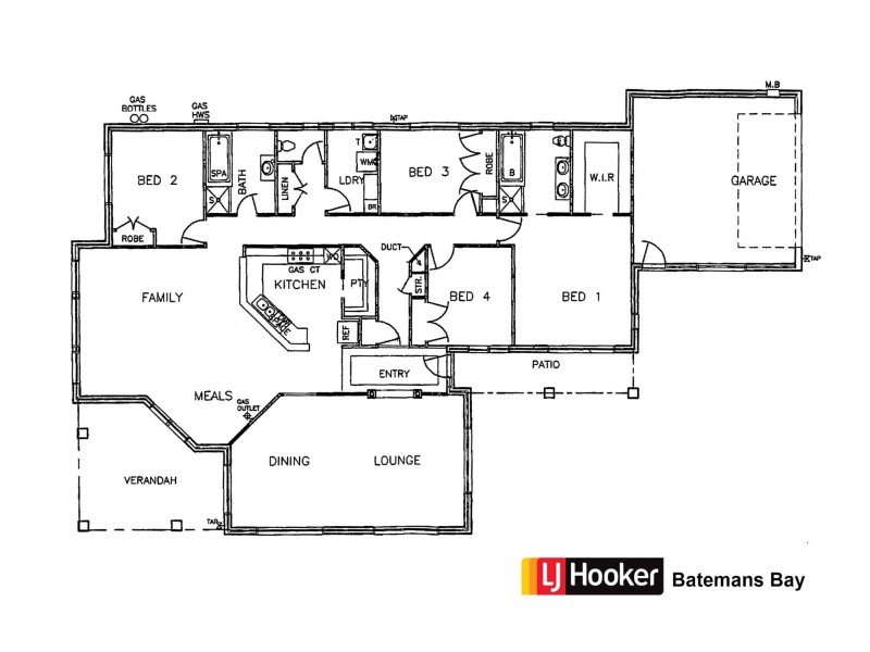 61 Old Bolaro Road, Nelligen NSW 2536 Floorplan