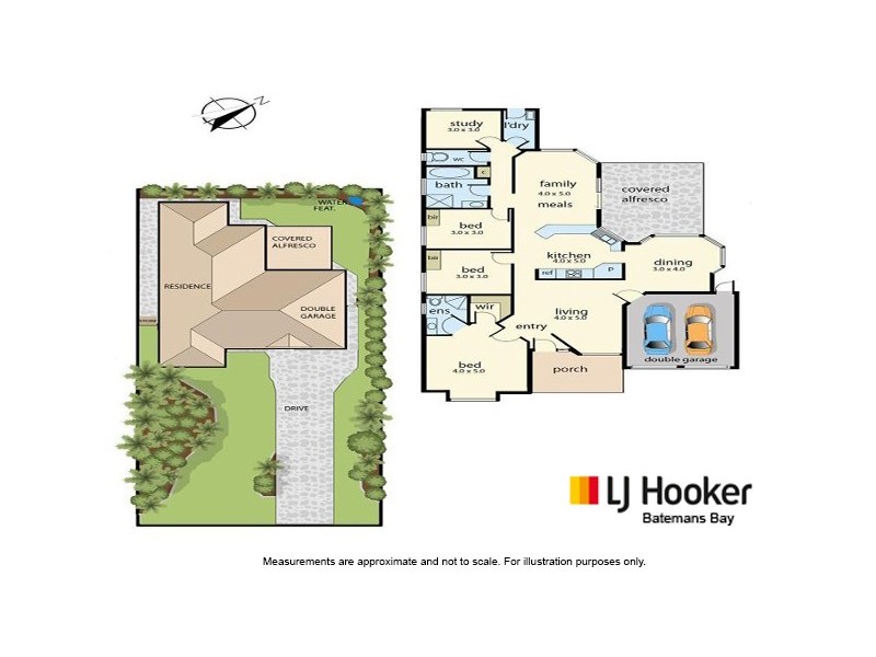 50 Grantham Road, Batehaven NSW 2536 Floorplan