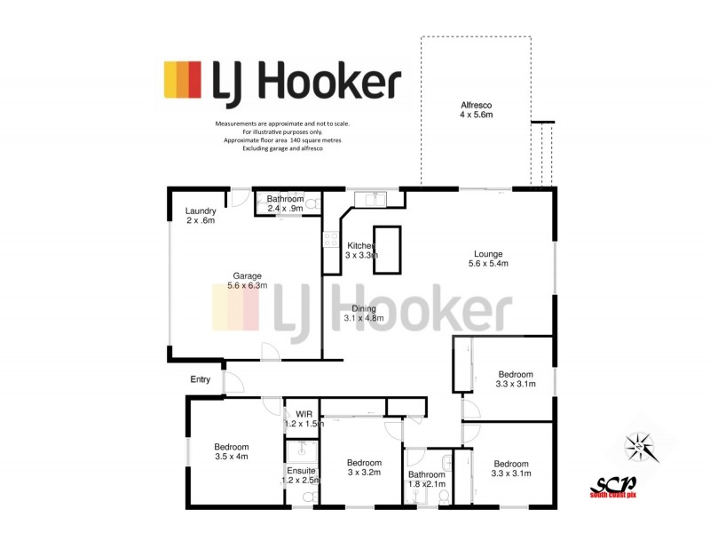55 Courtenay Crescent, Long Beach NSW 2536 Floorplan