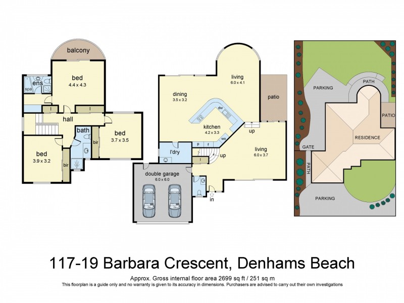 1/17 – 19 Barbara Crescent, Denhams Beach NSW 2536 Floorplan