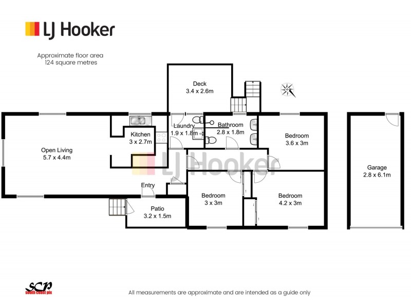 2 Barbara Crescent, Denhams Beach NSW 2536 Floorplan