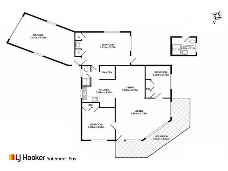 78 Yugura Street, Malua Bay NSW 2536 Floorplan