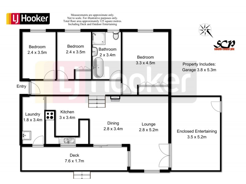 60 Riverview Crescent, Catalina NSW 2536 Floorplan