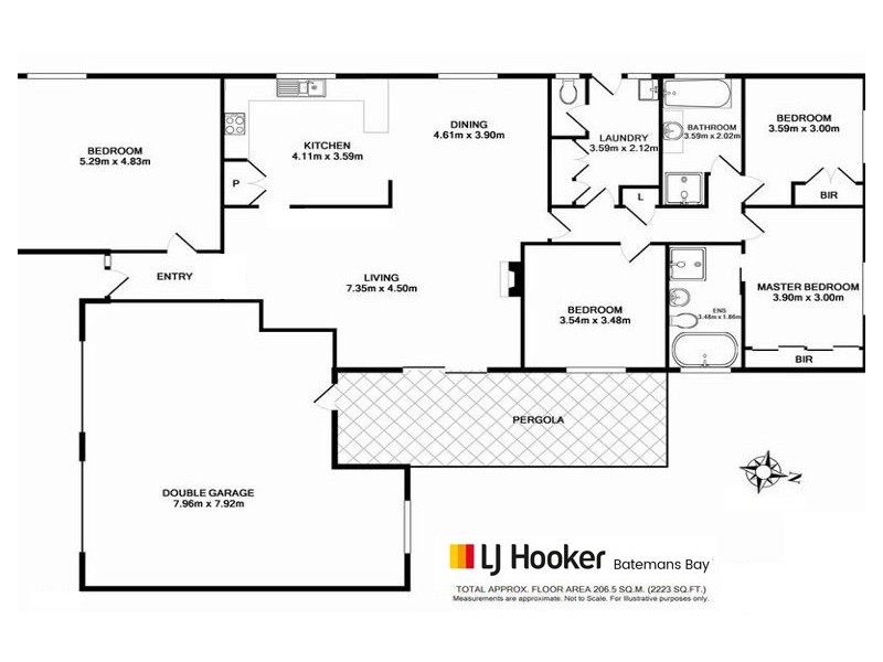 4 Belbowrie Parade, Maloneys Beach NSW 2536 Floorplan