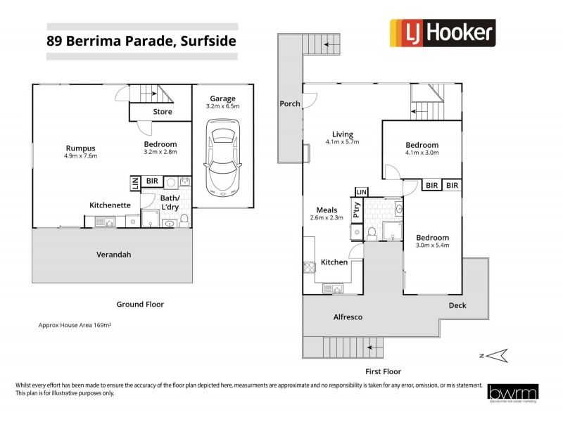 89 Berrima Parade, Surfside NSW 2536 Floorplan