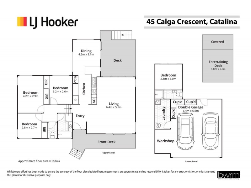 45 Calga Crescent, Catalina NSW 2536 Floorplan